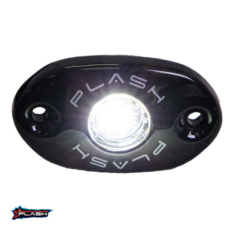 Plash - LED Deck Light - Black, 9W, 9-24V, IP68 — Quality Boat Parts