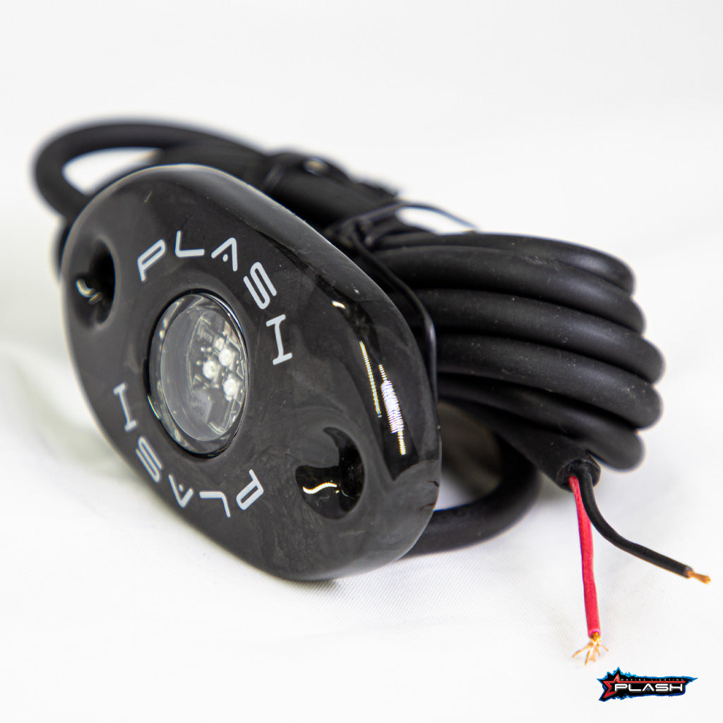 Plash - LED Deck Light - Black, 9W, 9-24V, IP68 — Quality Boat Parts