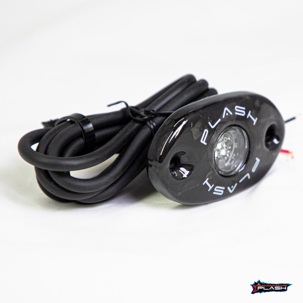 Plash - LED Deck Light - Black, 9W, 9-24V, IP68 — Quality Boat Parts