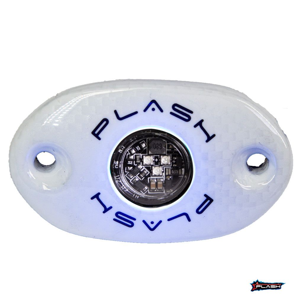 Plash - CORPUS LED Deck Light - White, RGB, 9W, 9-24V, IP68 (CF-RL-RGB-S-WHT) — Quality Boat Parts
