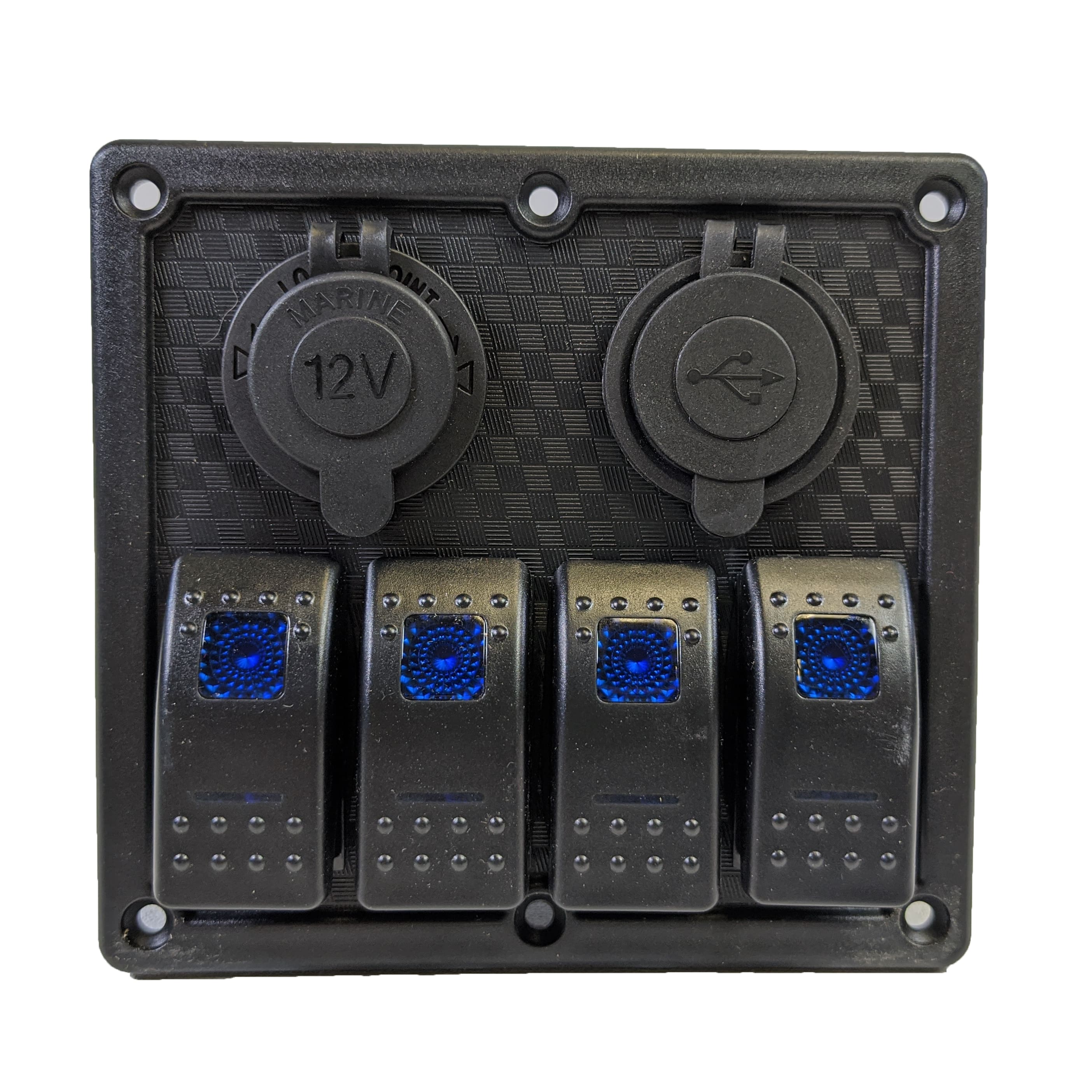 Plash - Switch Panel - 3 Switch (EL-SP-003) — Quality Boat Parts