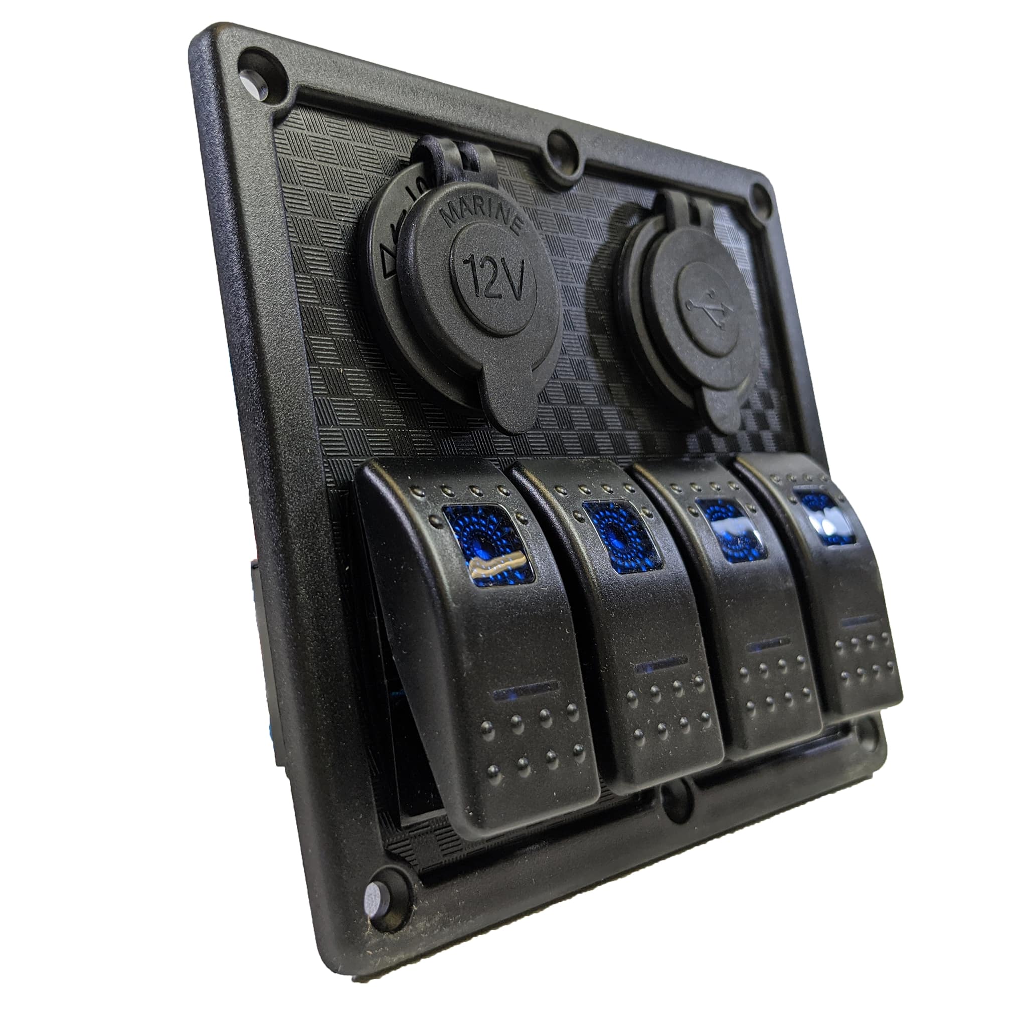 Plash - Switch Panel - 3 Switch (EL-SP-003) — Quality Boat Parts