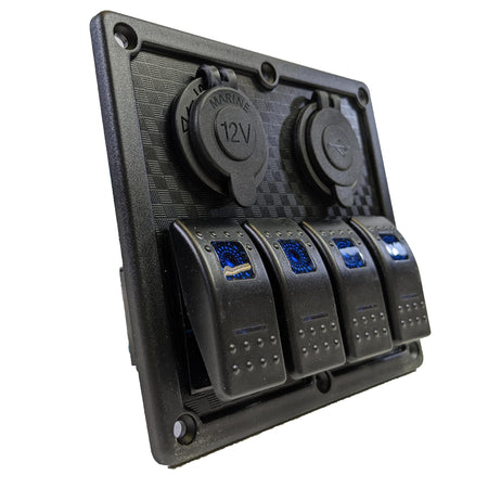 Plash - Switch Panel - 3 Switch (EL-SP-003) — Quality Boat Parts