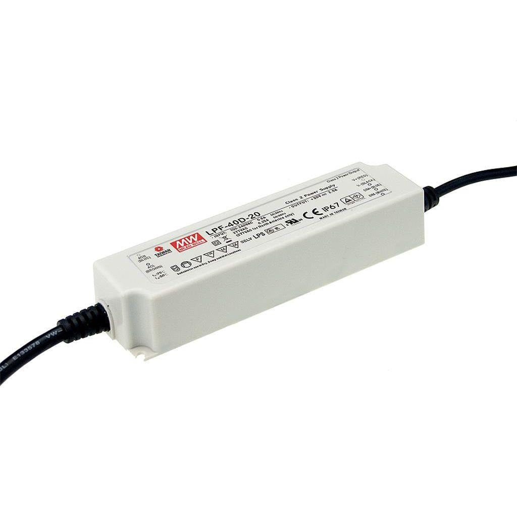 Mean Well - LED Driver Mix Mode - 24V, 1.67A, 40W, IP67 — Quality Boat Parts