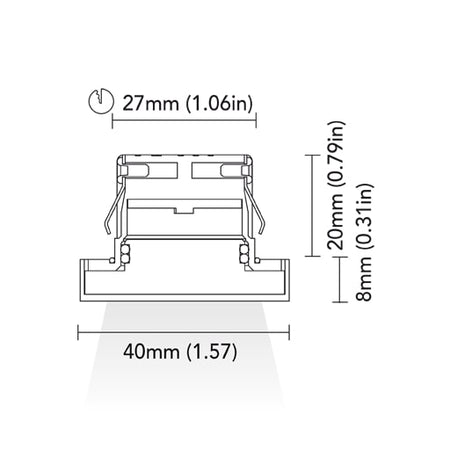 BCM - Florida 40 Courtesy Light - 1.5W, 8-32V, IP66, Wide Beam — Quality Boat Parts
