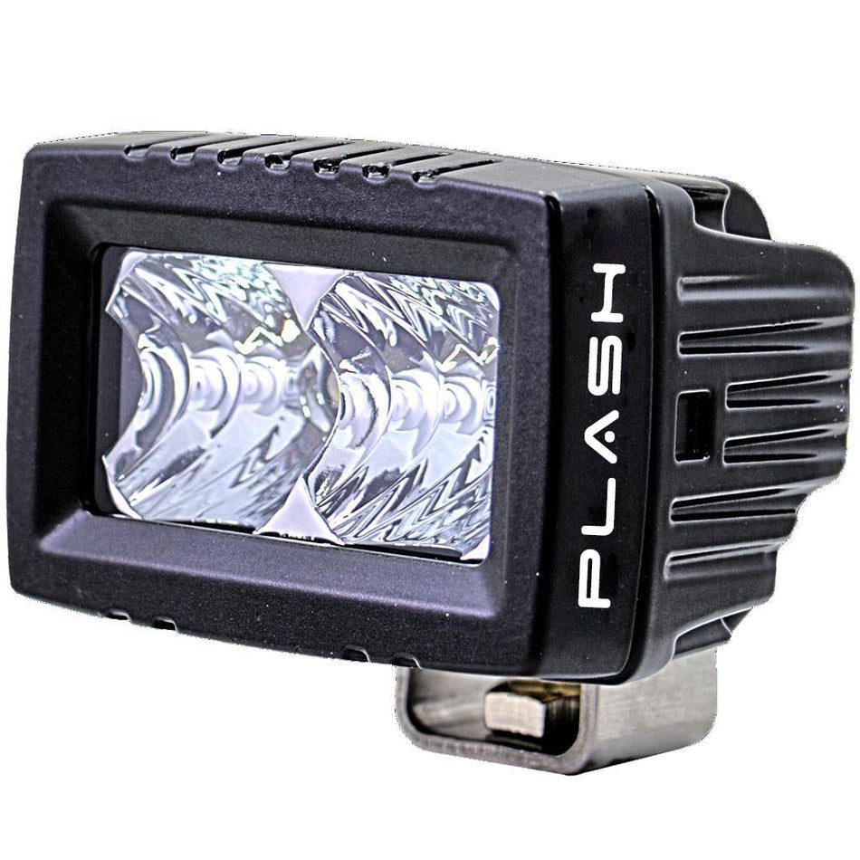 Plash - Low Profile LED Flood Light - 9-36V, IP69K, 1.6A, 2600lm — Quality Boat Parts