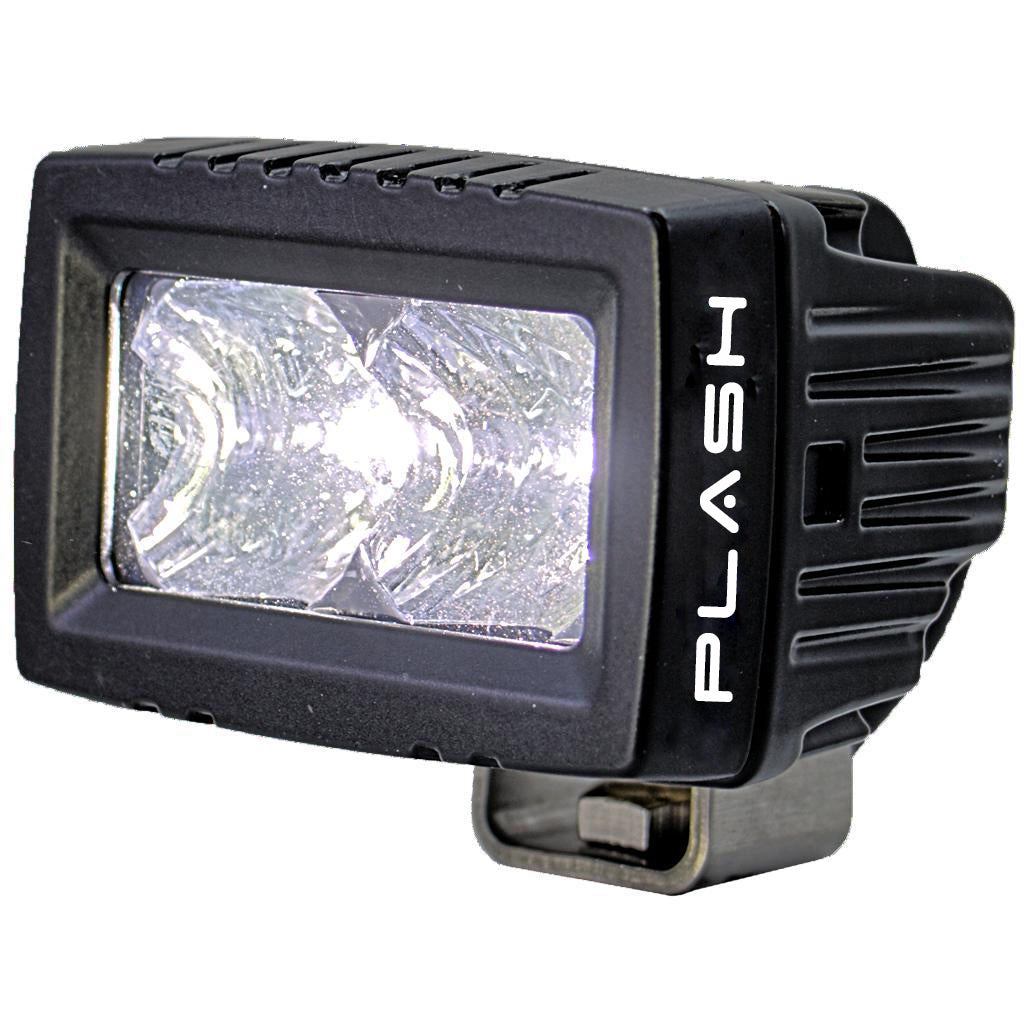 Plash - Low Profile LED Flood Light - 9-36V, IP69K, 1.6A, 2600lm — Quality Boat Parts