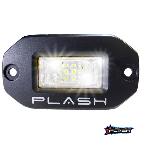Plash - Low Profile LED Flood Light - 9-36V, IP69K, 1.6A, 2600lm — Quality Boat Parts