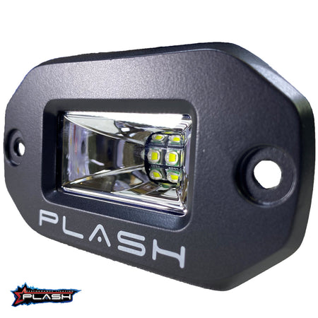 Plash - Low Profile LED Flood Light - 9-36V, IP69K, 1.6A, 2600lm — Quality Boat Parts