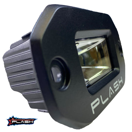 Plash - Low Profile LED Flood Light - 9-36V, IP69K, 1.6A, 2600lm — Quality Boat Parts