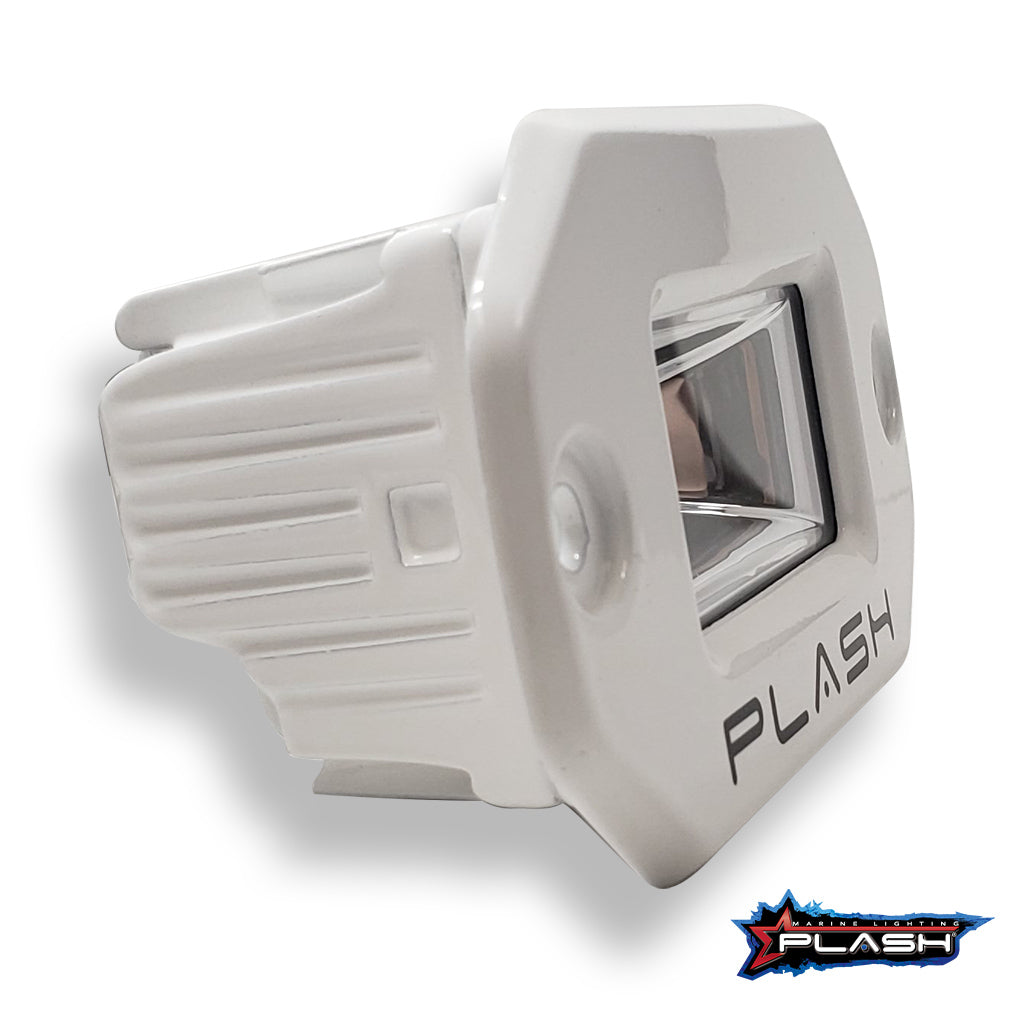 Plash - Low Profile LED Flood Light - 9-36V, IP69K, 1.6A, 2600lm — Quality Boat Parts