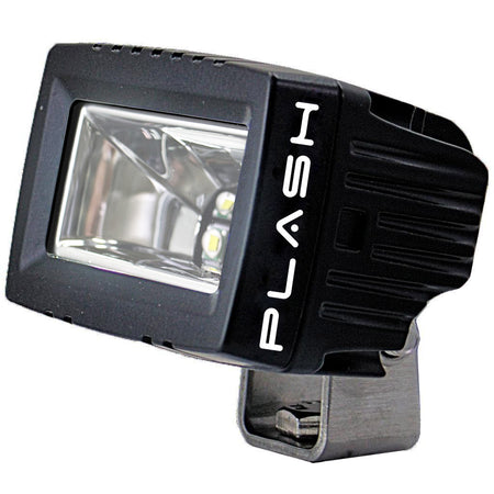 Plash - Low Profile LED Spreader Light - 120° Scene Flood, 20W, IP69K, 9-36V, 2600lm, 1.6A (20-LP-SC) — Quality Boat Parts