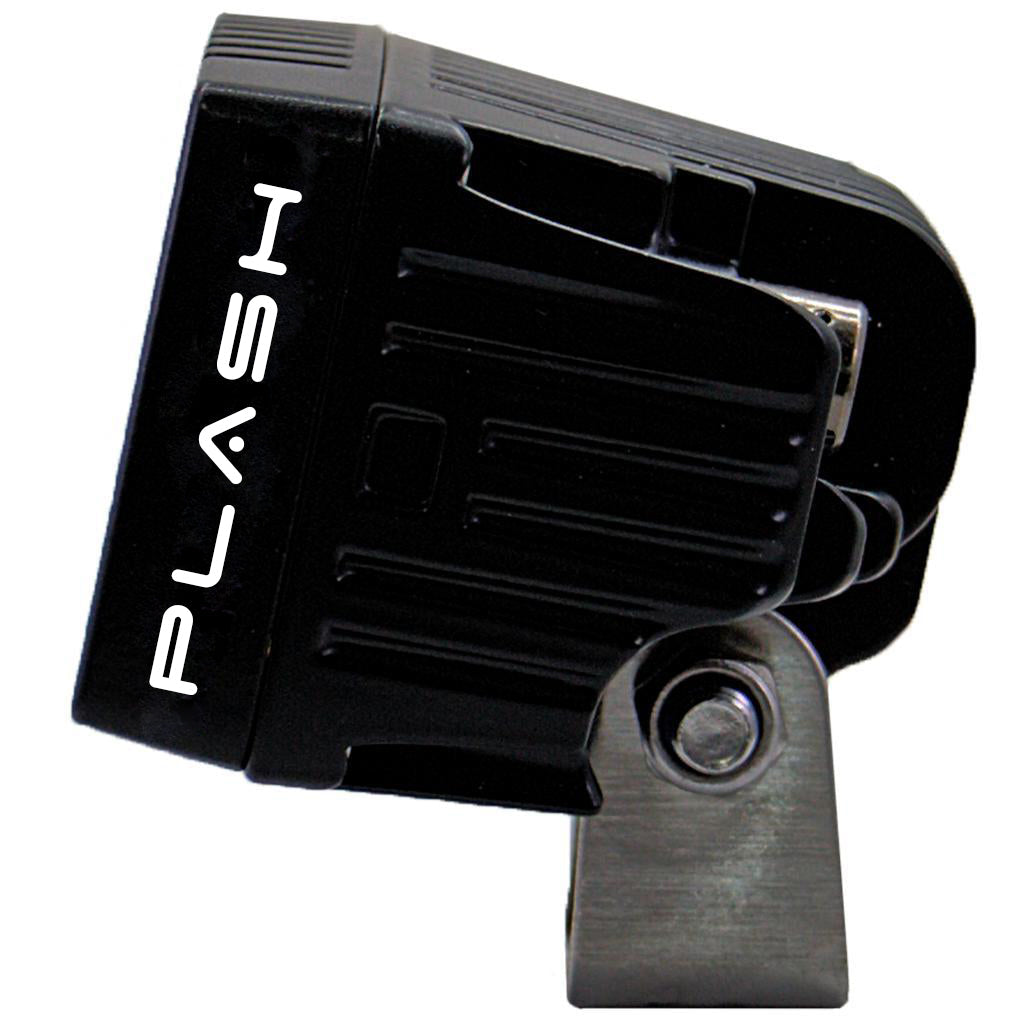 Plash - Low Profile LED Spreader Light - 120° Scene Flood, 20W, IP69K, 9-36V, 2600lm, 1.6A (20-LP-SC) — Quality Boat Parts
