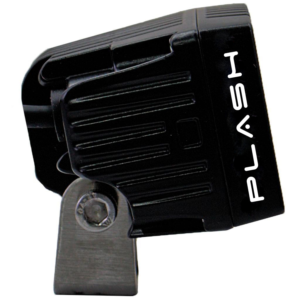 Plash - Low Profile LED Spreader Light - 120° Scene Flood, 20W, IP69K, 9-36V, 2600lm, 1.6A (20-LP-SC) — Quality Boat Parts