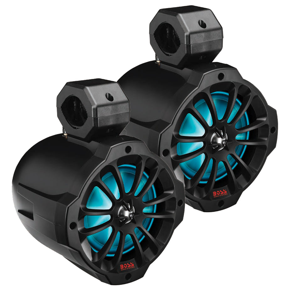 Boss Audio - B62 Amplified Waketower Speakers - 750W, 6.5" — Quality Boat Parts