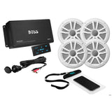 Boss Audio - ASK904B Kit Audio - 6.5, 4 Channel, White — Quality Boat Parts
