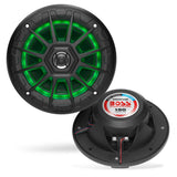 Boss Audio - MRGB Speakers - With RGB Lighting, 200W — Quality Boat Parts
