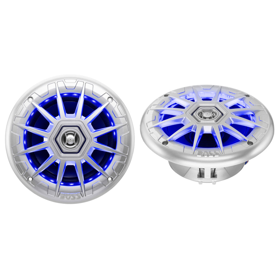 Boss Audio - MRGB Speakers - With RGB Lighting, 200W — Quality Boat Parts