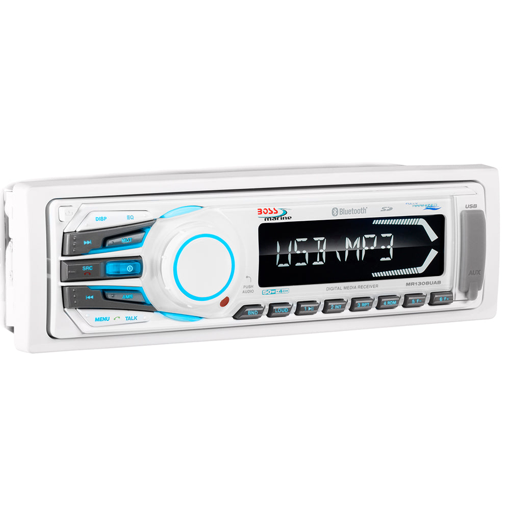 Boss Audio - MR1308UAB Marine Stereo w/AM/FM/BT/USB — Quality Boat Parts