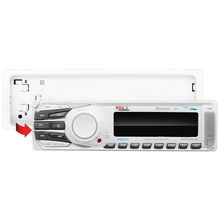Boss Audio - MR1308UAB Marine Stereo w/AM/FM/BT/USB — Quality Boat Parts