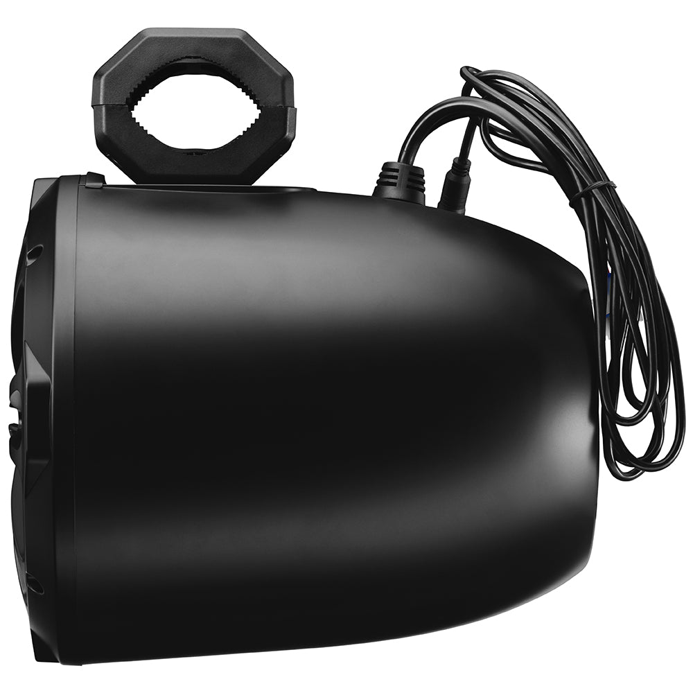Boss - Audio 8" B82ABT Amplified Waketower Speakers - Matte Black - 850W — Quality Boat Parts