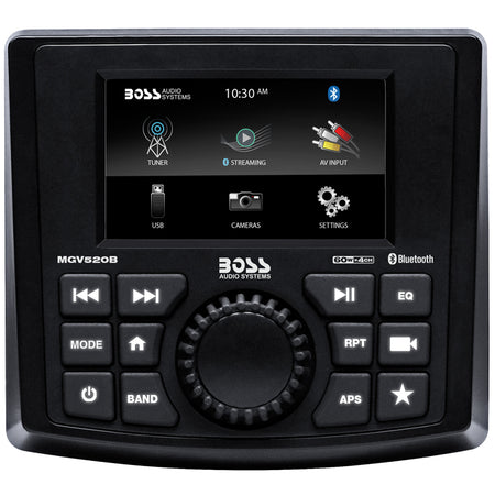 Boss Audio - MGV520B Marine Stereo w/AM/FM/BT/USB/Rear Camera — Quality Boat Parts