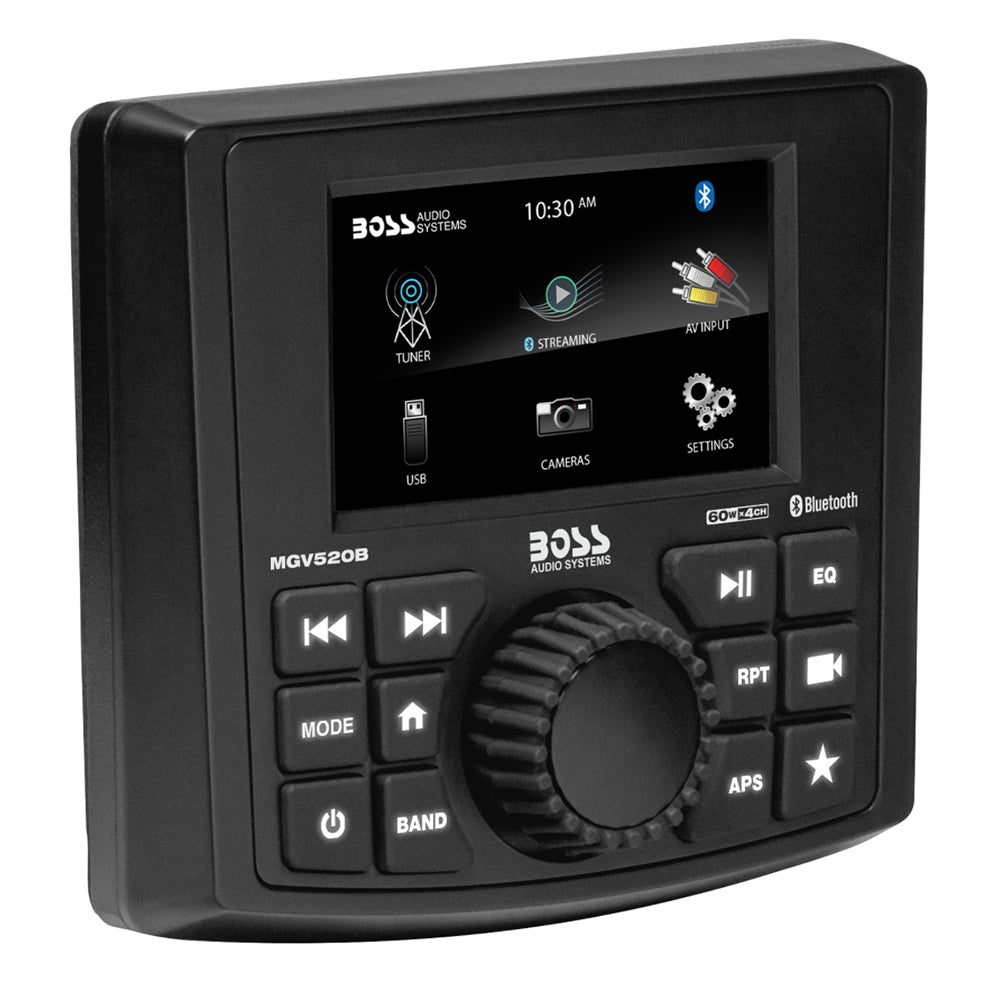 Boss Audio - MGV520B Marine Stereo w/AM/FM/BT/USB/Rear Camera — Quality Boat Parts