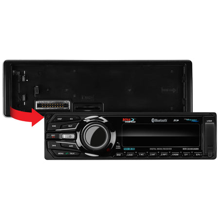 Boss Audio - MR1308UABK Bluetooth - Fully Marinized MP3-Compatible Digital Media Receiver w/ USB & SD Memory Card Ports - Aux Input — Quality Boat Parts