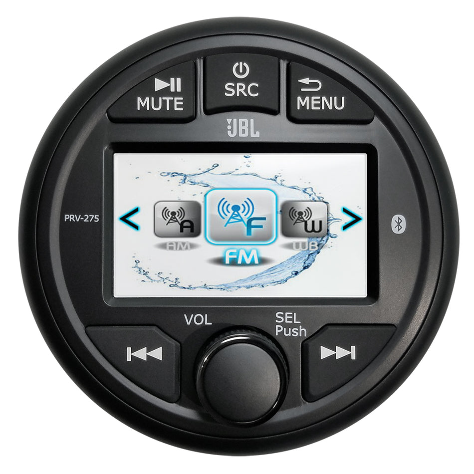 JBL - PRV275 - Gauge Style Stereo — Quality Boat Parts