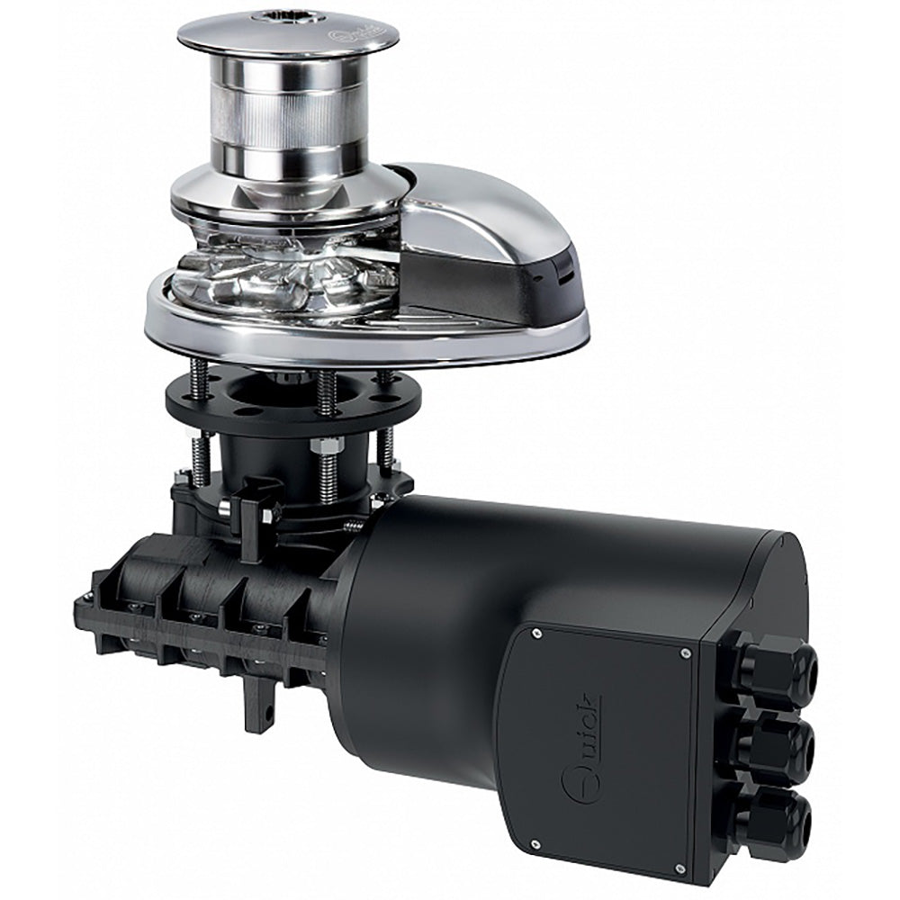 Quick - Prince DP2 712D Windlass Drum - 700W - 12V - 7mm - 1/4" Gypsy — Quality Boat Parts