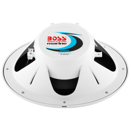 Boss Audio - 6" x 9" MR690 Oval Speakers - White - 350W — Quality Boat Parts