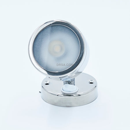 DRSA - Little Inagua LED Reading Light - Warm White, 10-30V, Round Base — Quality Boat Parts