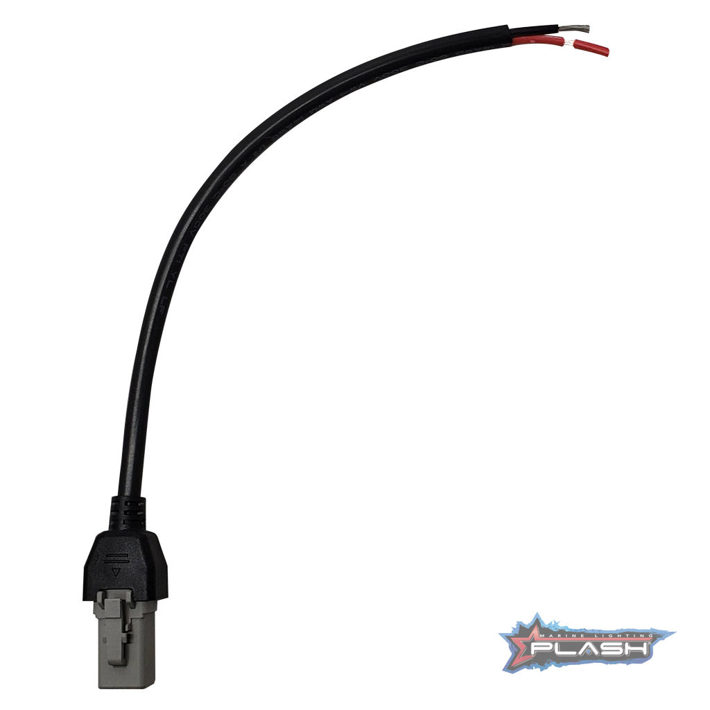Plash - DTP/ATP Connector - Pigtail Kit, Male/Female, 1ft (WH-DT-CONN-M/F) — Quality Boat Parts