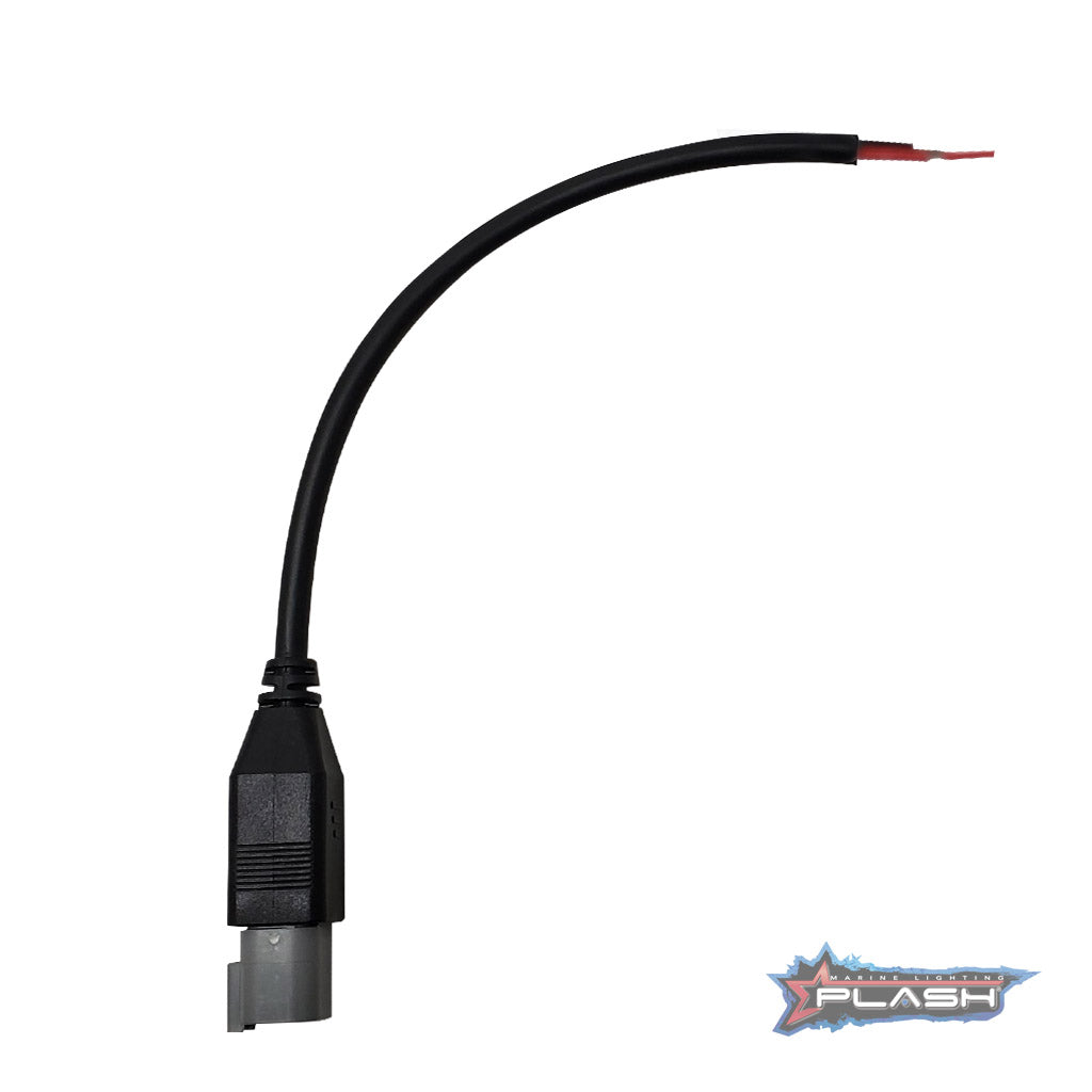 Plash - DTP/ATP Connector - Pigtail Kit, Male/Female, 1ft (WH-DT-CONN-M/F) — Quality Boat Parts