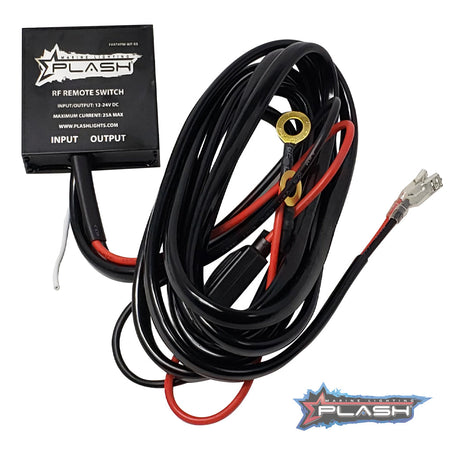 Plash - Waterproof Switch - with Key Fob Remote, 25A, 12-24V, IP68 (WH-WP-RS) — Quality Boat Parts