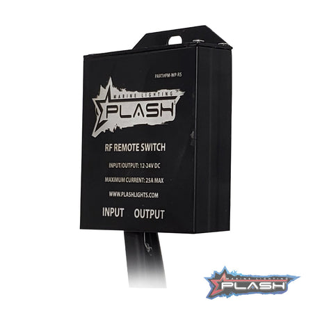 Plash - Waterproof Switch - with Key Fob Remote, 25A, 12-24V, IP68 (WH-WP-RS) — Quality Boat Parts