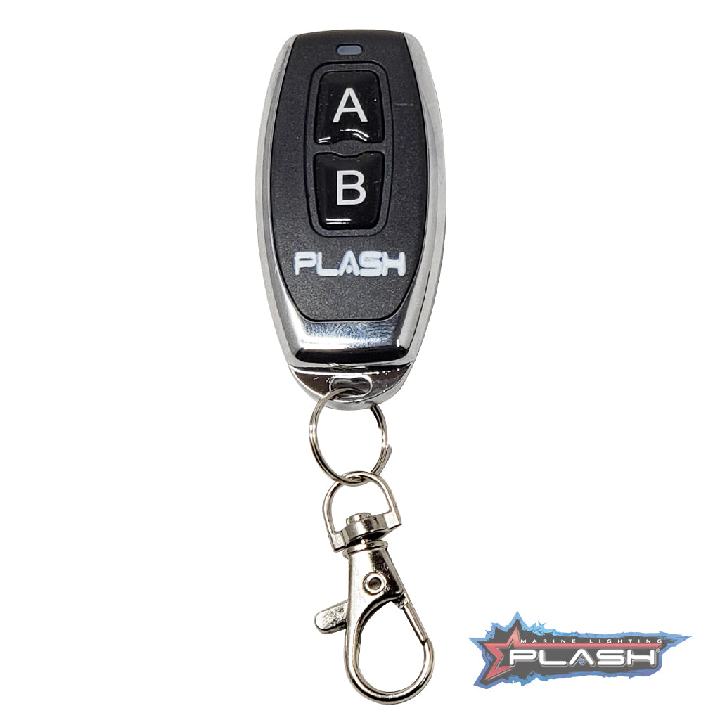 Plash - Waterproof Switch - with Key Fob Remote, 25A, 12-24V, IP68 (WH-WP-RS) — Quality Boat Parts