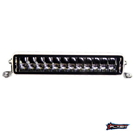 Plash - X2-Series 12" LED Light Bar - 9-32V, 120W, 6000K, Cool White, IP67 — Quality Boat Parts