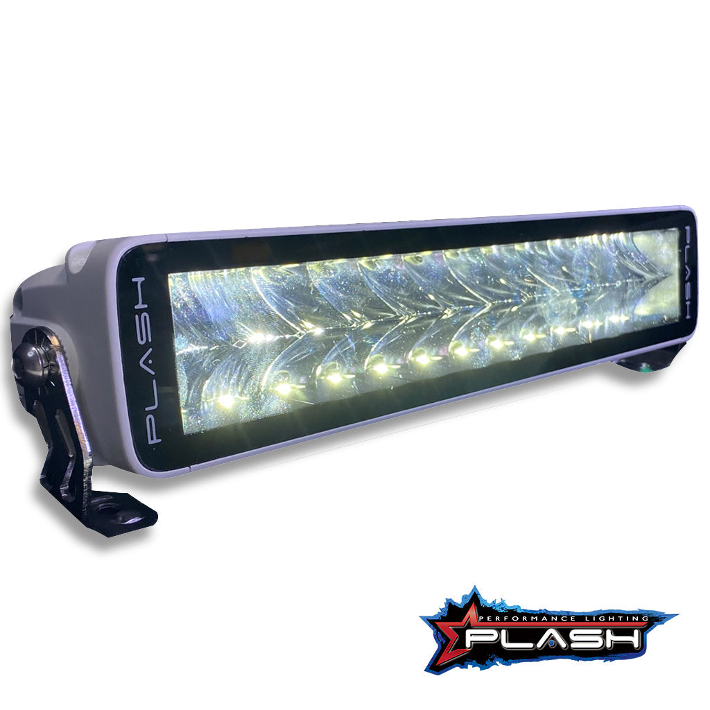 Plash - X2-Series 12" LED Light Bar - 9-32V, 120W, 6000K, Cool White, IP67 — Quality Boat Parts