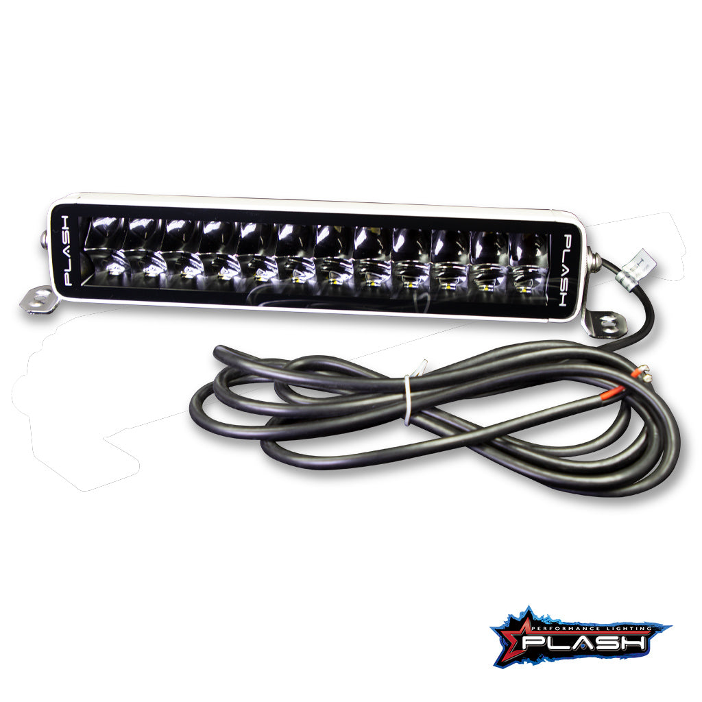 Plash - X2-Series 12" LED Light Bar - 9-32V, 120W, 6000K, Cool White, IP67 — Quality Boat Parts