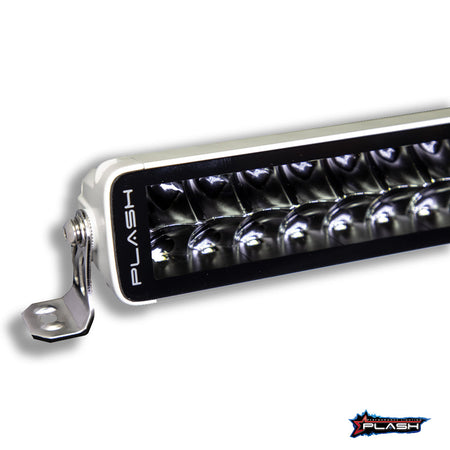 Plash - X2-Series 20" LED Light Bar - White, 16,800lm, 9-32V, 200W, IP67, 6000K, Cool White (X2-20-WHT) — Quality Boat Parts