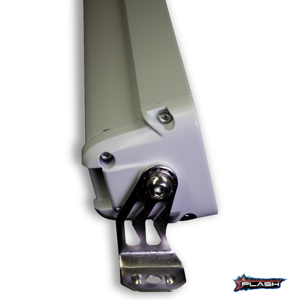 Plash - X2-Series 20" LED Light Bar - White, 16,800lm, 9-32V, 200W, IP67, 6000K, Cool White (X2-20-WHT) — Quality Boat Parts