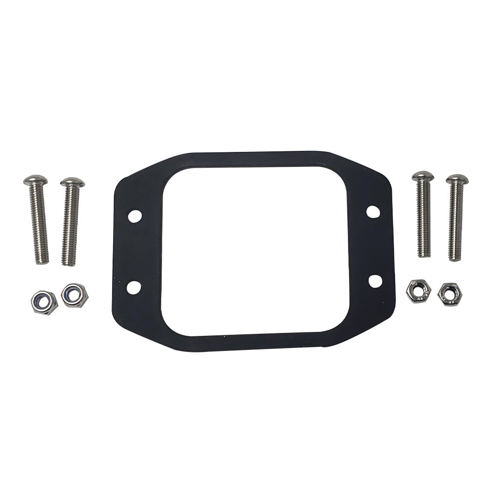 Plash - X2 Cube Flood Light - 40W, IP67, 6000K, Cool White, 4800lm — Quality Boat Parts