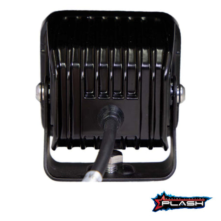 Plash - X2 Cube Spotlight - 40W, 10° Spot, IP67, 6000K, Cool White, 9-32V — Quality Boat Parts