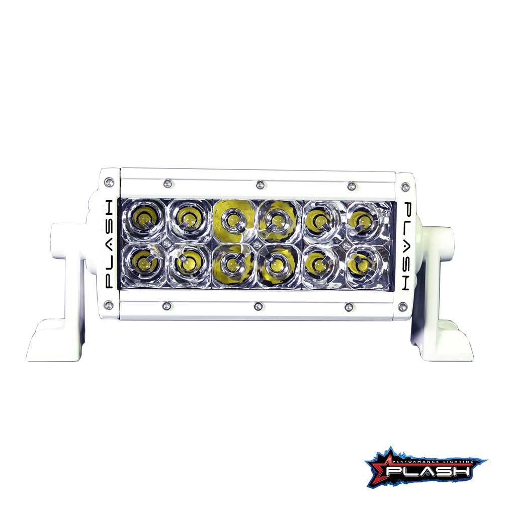 Plash - XX-Series 10" LED Light Bar - 5W, 11800lm, 9-36V, Aluminum, 6000K — Quality Boat Parts