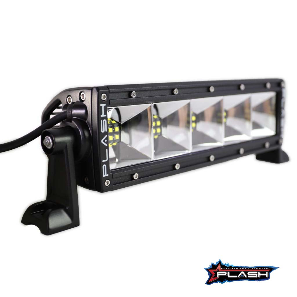 Plash - XX-Series 10" LED Light Bar - 5W, 11800lm, 9-36V, Aluminum, 6000K — Quality Boat Parts