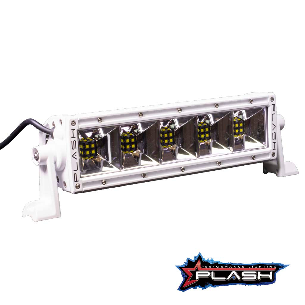 Plash - XX-Series 10" LED Light Bar - 5W, 11800lm, 9-36V, Aluminum, 6000K — Quality Boat Parts