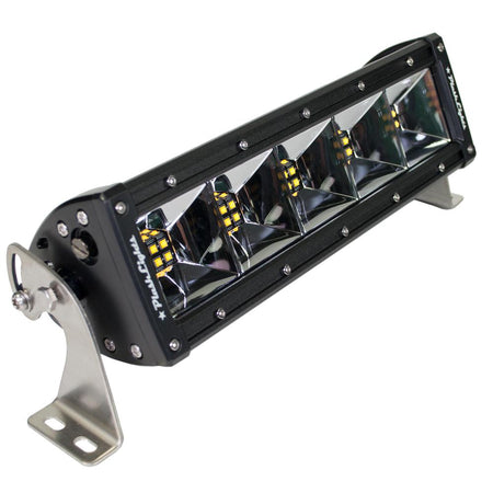 Plash - 10" Fishing Light Bar - 100W, Warm White, IP69K, 9-36V, 6300lm (XX-10-WW) — Quality Boat Parts