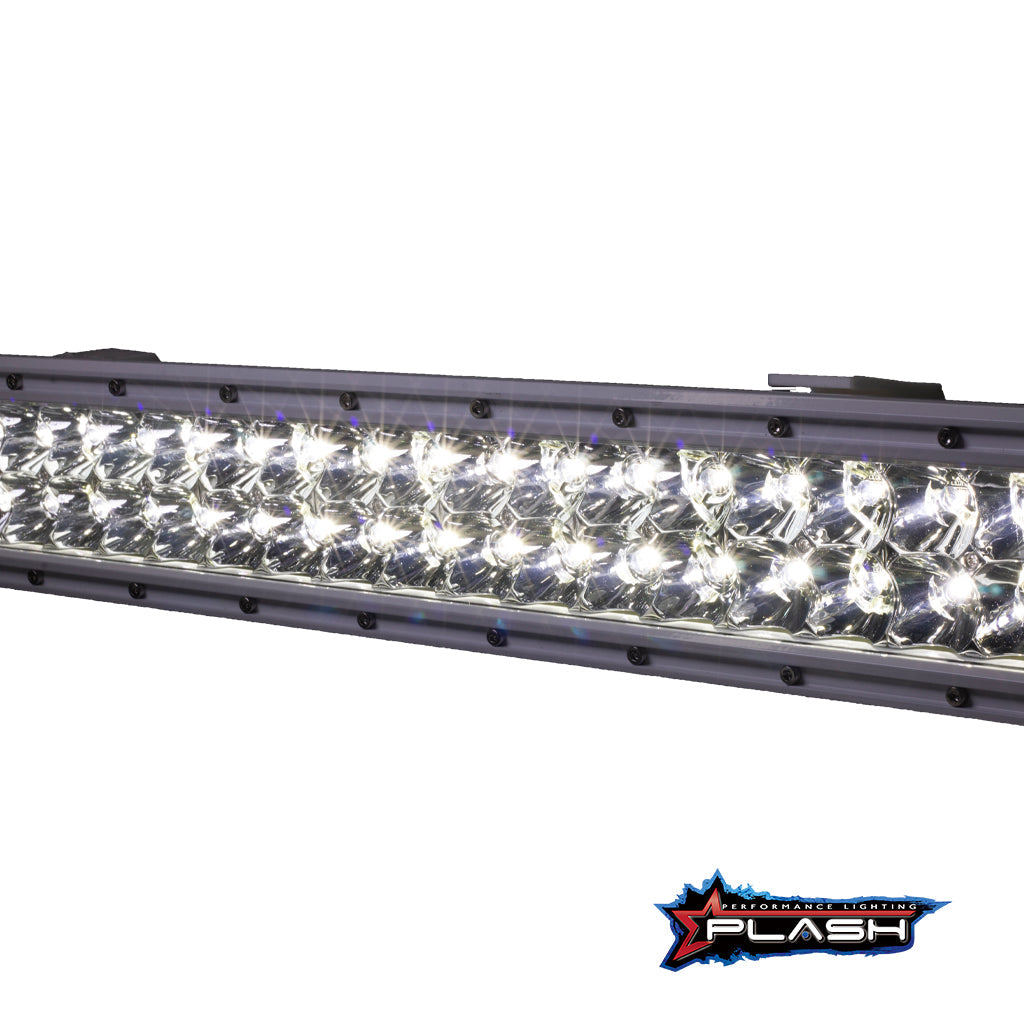Plash - XX-Series 20" LED Light Bar - Black, 5W, 6000K, Cool White, 9-36V, IP68, 23,600lm (XX-20-5W) — Quality Boat Parts