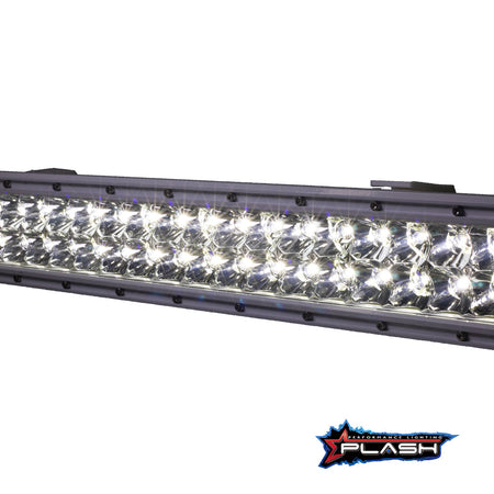 Plash - XX-Series 20" LED Light Bar - Black, 5W, 6000K, Cool White, 9-36V, IP68, 23,600lm (XX-20-5W) — Quality Boat Parts